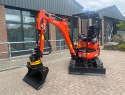 2025 Kubota U17-3 Alpha Hi-Spec+  + Engcon EC02 ADV343 | Graafmachine | Minigraver