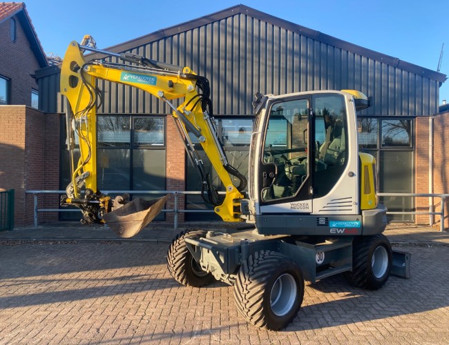 2016 Wacker Neuson EW65 VV1258 | Graafmachine | Mobiele graafmachine