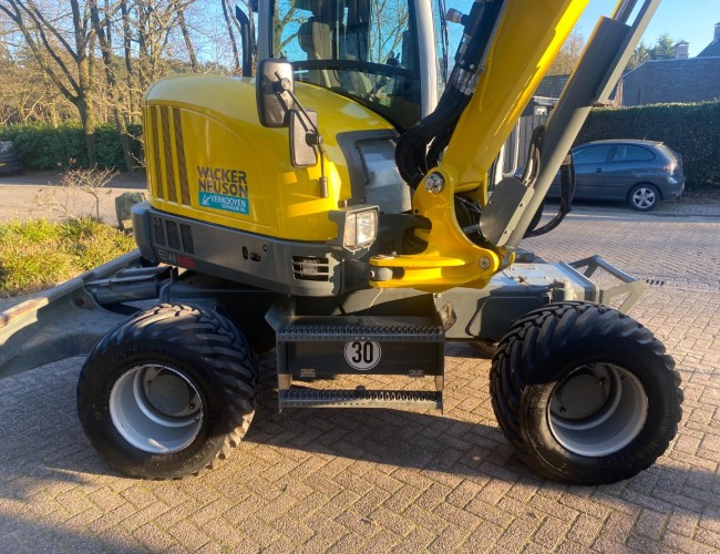 2016 Wacker Neuson EW65 VV1258 | Graafmachine | Mobiele graafmachine