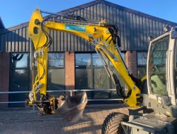 2016 Wacker Neuson EW65 VV1258 | Graafmachine | Mobiele graafmachine