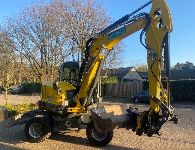 2016 Wacker Neuson EW65 VV1258 | Graafmachine | Mobiele graafmachine
