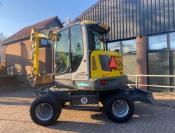2016 Wacker Neuson EW65 VV1258 | Graafmachine | Mobiele graafmachine