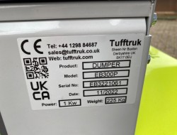 2023 Truxta BENDie EB300 4x4 VK8961 | Dumper | Wieldumper