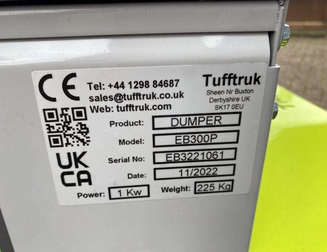 2023 Truxta BENDie EB300 4x4 VK8961 | Dumper | Wieldumper