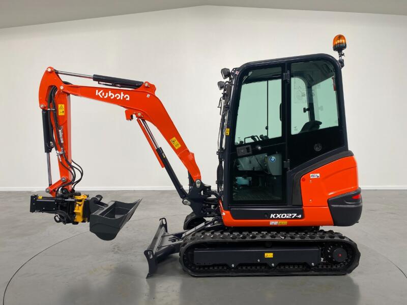 2026 Kubota KX027-4 Hi Spec + Engcon EC204-CW05 ADV1047 | Graafmachine | Minigraver