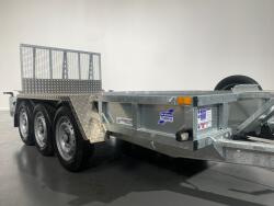 2026 Ifor Williams GP126 Klep 3-asser ADV1052 | Aanhangwagen | Machinetransporter