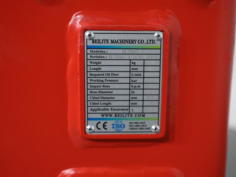 2026 Beilite BLTB45 Sloophamer CW05 137kg (1,5-3,5t) ADV1058 | Aanbouwdelen | Sloophamer