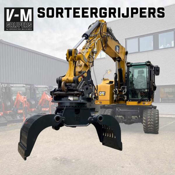 2026 V-M 800D CW30 Sorteergrijper (10-16t) ADV1077 | Aanbouwdelen | Sloop/Sorteerknijper