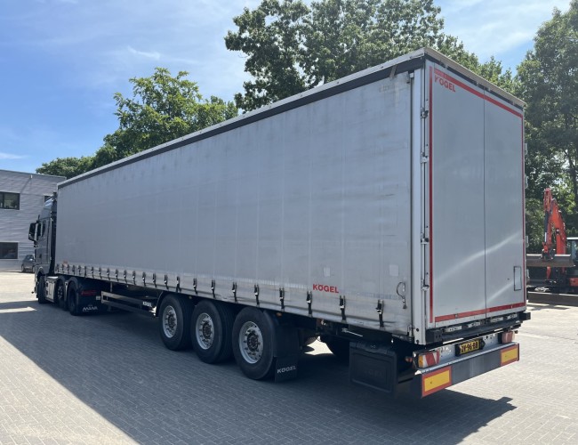 2018 Kögel SN24 Huiftrailer - Schuifzeil oplegger LT579 | Transport | Opleggers