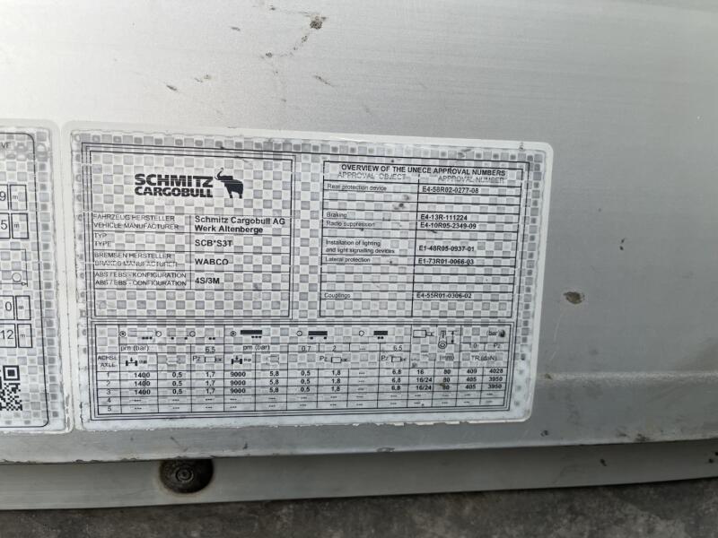 2018 Schmitz Cargobull 3CB 3ST Schuifzeil Oplegger - Liftas - Laadklep - Schuifdak - Alcoa LT587 | Transport | Opleggers