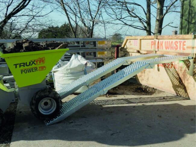 2026 Truxta Afneembare Container Oprijplaten ADV1107 | Dumper | Wieldumper