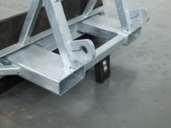 2026 VM Sneeuwschuif Giant / Heftruck 200cm ADV1111 | Aanbouwdelen | Sneeuw / Mest - Voederschuif