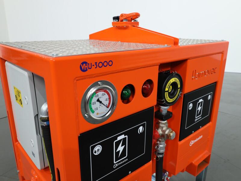 2025 Hamevac VHU-3000-AR Accu Vacuumunit ADV1117 | Vacuum techniek | Vacuum Hef Unit