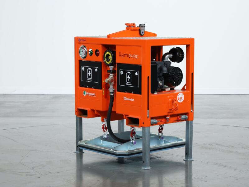 2025 Hamevac VHU-3000-AR Accu Vacuumunit ADV1117 | Vacuum techniek | Vacuum Hef Unit