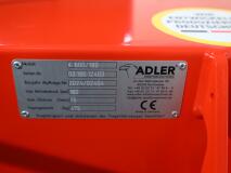 2026 Adler K600 180cm Veegmachine ADV1138 | Aanbouwdelen | Veegmachine / Borstel