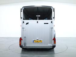 2025 Ifor Williams HBX506 2 paards trailer - Voorlosser RH (zilver) VT727 | Aanhangwagen | Paardentrailer