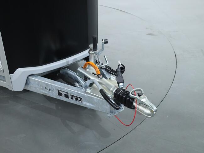 2025 Ifor Williams HBX506 2 paards trailer - Voorlosser RH (zilver) VT727 | Aanhangwagen | Paardentrailer