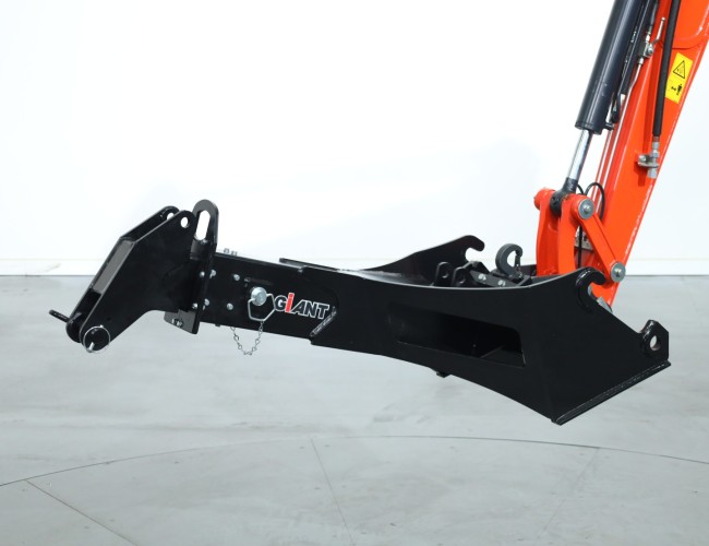 1 Tobroco Giant Hijsbok 130-200cm Mechanisch Giant + CW05-aanspan (GA500) DV1290 | Aanbouwdelen | Jib / Hijsbok