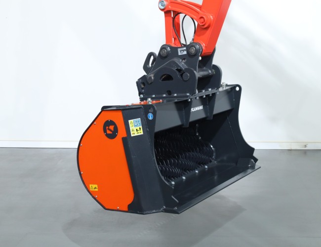 2025 Cangini Benne VRC 90 Screening Bucket - Zeefbak CW10 VK10206 | Aanbouwdelen | Zeef bak
