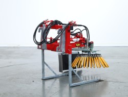 2025 Kemp Onkruidborstel Hydr + Hydr kantelen Giant (arm:800) VK10250 | Aanbouwdelen | Onkruidborstel