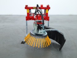 2025 Kemp Onkruidborstel Hydr + Hydr kantelen Giant (arm:800) VK10250 | Aanbouwdelen | Onkruidborstel