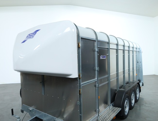 2025 Ifor Williams TA510 16x6 (497x178x182cm) Veetrailer 3-asser VT823 | Aanhangwagen | Veetrailer