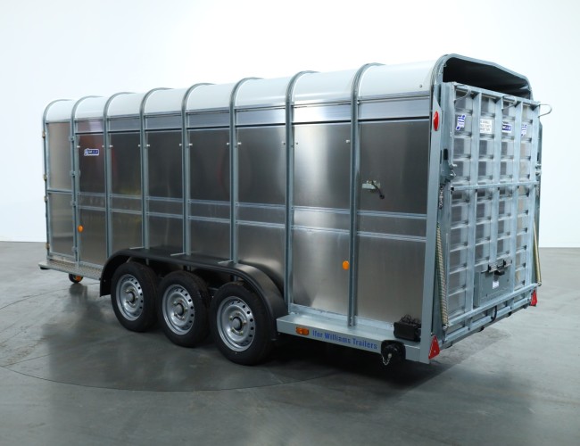 2025 Ifor Williams TA510 16x6 (497x178x182cm) Veetrailer 3-asser VT823 | Aanhangwagen | Veetrailer