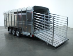 2025 Ifor Williams TA510 16x6 (497x178x182cm) Veetrailer 3-asser VT823 | Aanhangwagen | Veetrailer