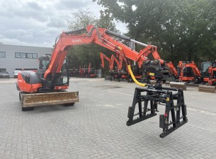 2013 Beco HSK600 Stenenklem met rotator CW10