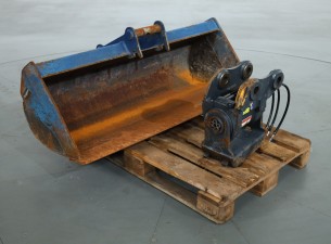 2023 Lehnhoff Powertilt PTS050 mit HS03 (MS03) + Loffel fur KX042-4 / KX037-4 DV1313