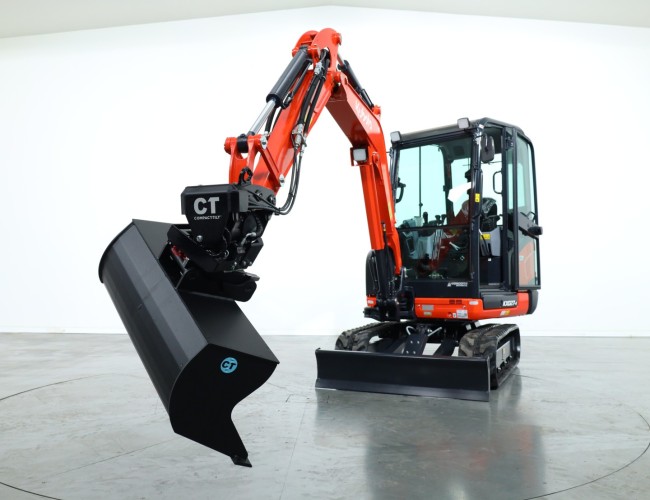 2025 Kubota KX027-4 HI + Compacttilt CTR3 Draaikantelstuk ADV1298 | Graafmachine | Minigraver