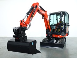 2025 Kubota KX027-4 HI + Compacttilt CTR3 Draaikantelstuk ADV1298 | Graafmachine | Minigraver