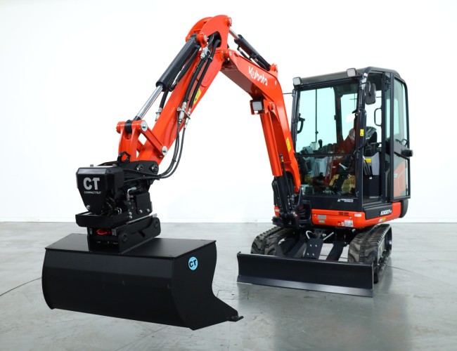 2025 Kubota KX027-4 HI + Compacttilt CTR3 Draaikantelstuk ADV1298 | Graafmachine | Minigraver