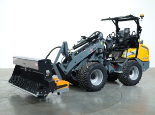 2025 Giant Rotorkopeg 170cm incl graszaaibak en gaasrol (30ltr)