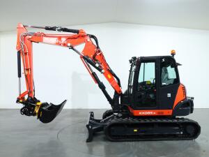 2026 Kubota KX085-5 2PC + Engcon EC209 S45