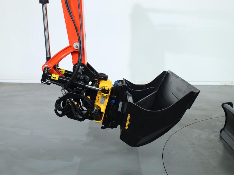 2026 Kubota KX085-5 2PC + Engcon EC209 S45 ADV1314 | Graafmachine | Minigraver