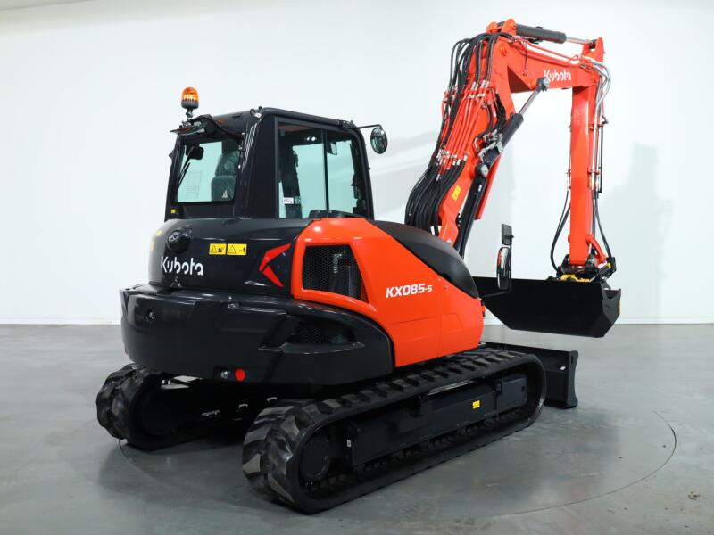 2026 Kubota KX085-5 2PC + Engcon EC209 S45 ADV1314 | Graafmachine | Minigraver