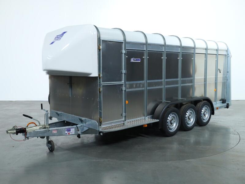 2026 Ifor Williams TA510 16x6 (497x178x182cm) Veetrailer 3-asser VT1020 | Aanhangwagen | Veetrailer