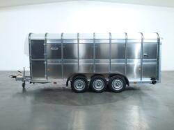 2026 Ifor Williams TA510 16x6 (497x178x182cm) Veetrailer 3-asser VT1020 | Aanhangwagen | Veetrailer