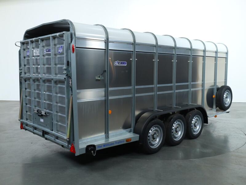 2026 Ifor Williams TA510 16x6 (497x178x182cm) Veetrailer 3-asser VT1020 | Aanhangwagen | Veetrailer
