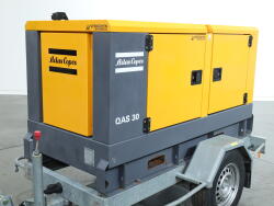 2015 Atlas Copco QAS 30 Diesel Generator / Aggregaat 30kVA 400V- 50Hz VV1538 | Overige | Aggregaten