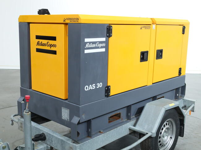 2015 Atlas Copco QAS 30 Diesel Generator / Aggregaat 30kVA 400V- 50Hz VV1538 | Overige | Aggregaten
