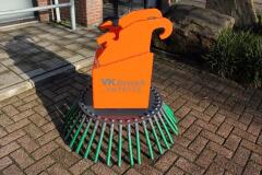 2025 VK Brush CW10375 Onkruidborstel CW10 ADV21 | Aanbouwdelen | Onkruidborstel