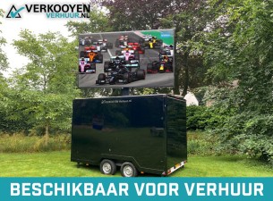 2010 Jans Creacar LED Scherm Trailer 7,5m2 P4 6000nits